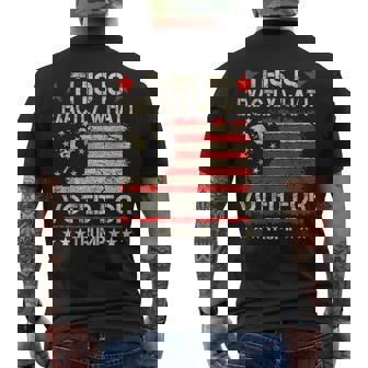 Trump Retro This Is Exactly What I Voted For Men's T-shirt Back Print - Thegiftio