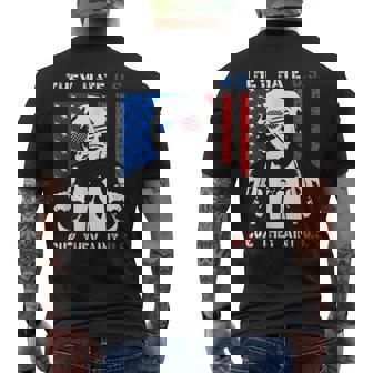 Trump They Hate Us Cuz They Ain’T Us 4Th Of July Usa Men's T-shirt Back Print | Mazezy