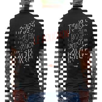 Tu Pousses Le Bouchon Un Peu Trop Loin Maurice T-shirt imprimé au dos - Cadeauxyz