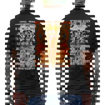 Tung Tung Tungahur イタリアのブレインロット、面白い野球バット メンズTシャツ バックプリント - Kawaiitshirt