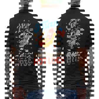 I Turn Hot Dogs Into Hot Logs Men's T-shirt Back Print - Thegiftio