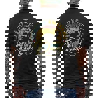 Turtley Awesome Dad Turtle Father's Day Men's T-shirt Back Print - Monsterry