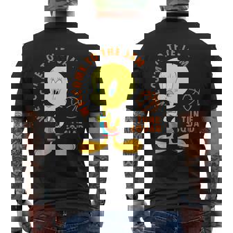 Tweety Welcome To The Jam メンズTシャツ バックプリント - Kawaiitshirt