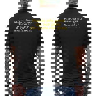 Ultimo Piaccio Alla Gente Che Non Piace Alla Gente Che Piace T-shirt da uomo con stampa posteriore - Novitaregali