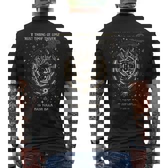 Universo Magico Conole E Luna In Esoterico T-shirt da uomo con stampa posteriore - Novitaregali