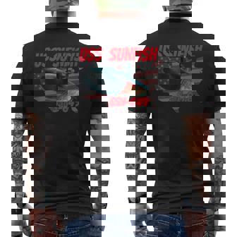 Uss Sunfish Ssn-649 Submarine Veterans Day Father Grandpa Men's T-shirt Back Print - Thegiftio UK