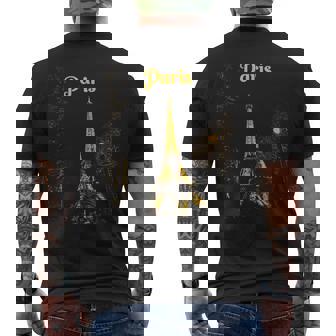 Vacances À Parisacances En France Tour Eiffellove Paris T-shirt imprimé au dos - Cadeauxyz