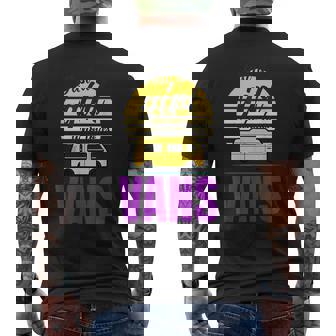 Van Life サンサーファーガールanlife バンを愛する少女 メンズTシャツ バックプリント - Kawaiitshirt