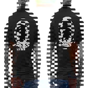 Vaw-113 空挺コマンド&コントロール飛行隊 113 ブラックイーグルス メンズTシャツ バックプリント - Kawaiitshirt