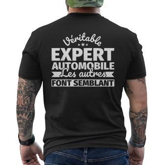 Véritable Expert Automobile Les Autres Fontemblant T-shirt imprimé au dos - Cadeauxyz
