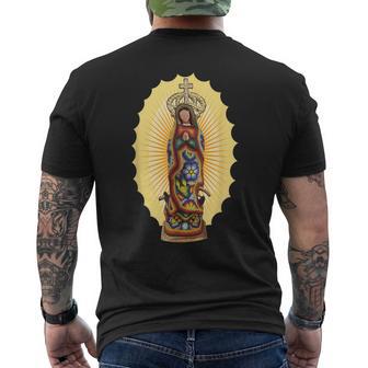 Vierge De Guadeloupe Huichol Guadeloupe Mexicaine Marie T-shirt imprimé au dos - Cadeauxyz