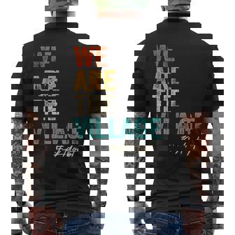 We Are The Village Adoption Adobt Adoption Day Men's T-shirt Back Print - Thegiftio UK