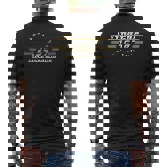 Vintage 1967 58歳の誕生日 クラシックカー メンズTシャツ バックプリント - Kawaiitshirt