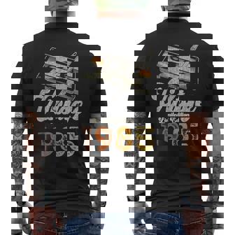 Vintage 1985 Cassette Lápiz 40 Cumpleaños Camiseta Hombre Estampado Espalda - Regaloses