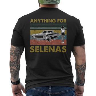 Vintage Anything For Selen Men's T-shirt Back Print - Thegiftio UK