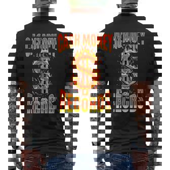 Vintage Cash A Money Record Quotes And Sayings Men's T-shirt Back Print | Mazezy