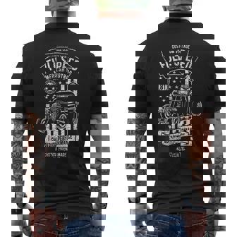 Vintage Hot Rod Outfit Uomo Auto Classica T-shirt da uomo con stampa posteriore - Novitaregali