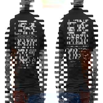 Vintage Let Me Entertain You Personalisierte Name Robbie T-Shirt mit Rückendruck - Geschenkecke