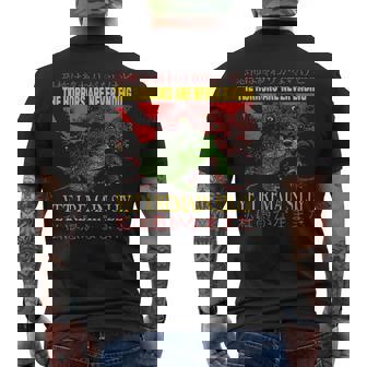 Vintage Los Horrores Nunca Terminan Rana Rana Horror Camiseta Hombre Estampado Espalda - Regaloses