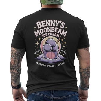 Vintage Moonbeam Ice Cream Retro Lover Men's T-shirt Back Print - Thegiftio UK