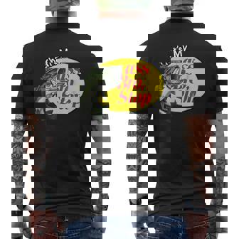 Vintage Thats My Ass Bro Stop Fishing Men's T-shirt Back Print - Thegiftio