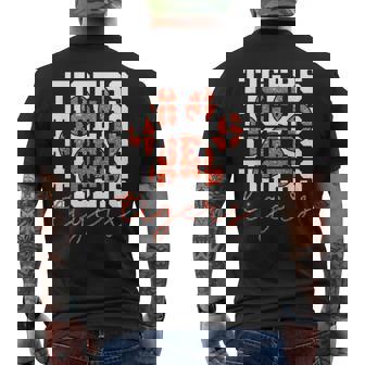 Vintage Tigers School Sports Name Spirit Back To School Men's T-shirt Back Print | Seseable CA