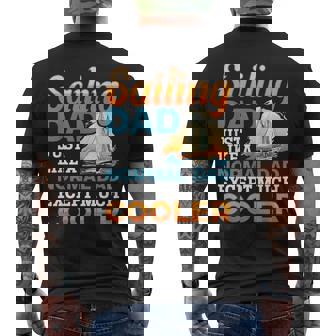Voile Retraite Bateau Capitaineoile Papa T-shirt imprimé au dos - Cadeauxyz