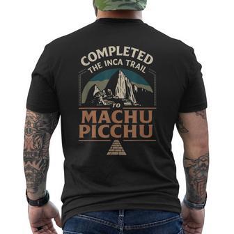 Vous Avez Terminé Leentier Inca Jusqu'à L'aventure Machu Picchu T-shirt imprimé au dos - Cadeauxyz