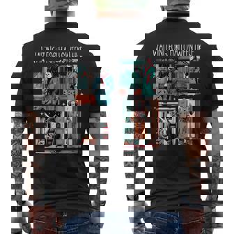 Waiting For Halloween Like Men's T-shirt Back Print - Thegiftio UK