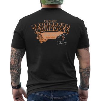 Im Wearing Tennessee Orange For Him Men's T-shirt Back Print - Thegiftio UK