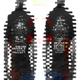 Weightlifting Gym Workout Every Day’S A Different Challenge Men's T-shirt Back Print - Thegiftio UK