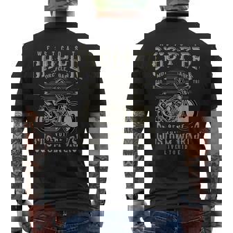 West Coast Chopper オートバイtシャツ メンズTシャツ バックプリント - Kawaiitshirt