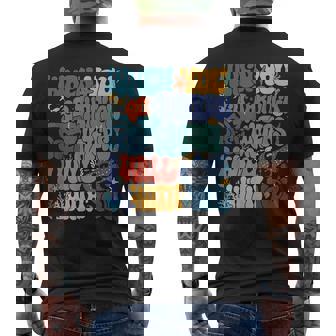 When You Go Through Deep Waters I Will Be With You Scuba Men's T-shirt Back Print - Thegiftio UK