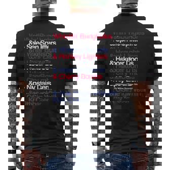 Whistlin’ Bungholes & And Patriotic Men's T-shirt Back Print - Monsterry