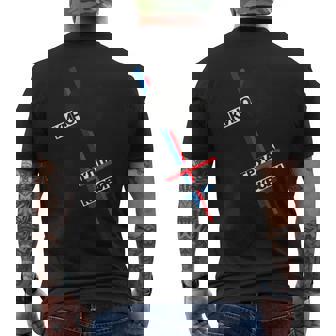 Wiktor Zoi Rock Musician ロシア映画館ギフト メンズTシャツ バックプリント - Kawaiitshirt