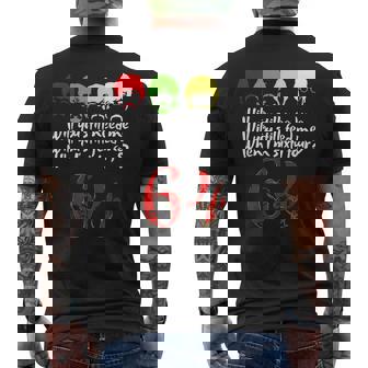 Will Youtill Need Me Feed Me When I'm 64 父の日 メンズTシャツ バックプリント - Kawaiitshirt