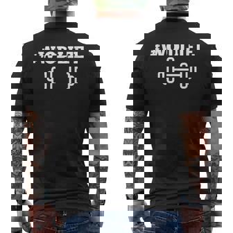 Wod ライフ クロストレーニング ボックス ウェイトリフティング フィットネス 楽しい メンズTシャツ バックプリント - Kawaiitshirt