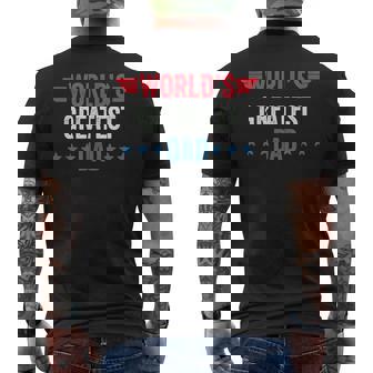 World's Greatest Dad メンズTシャツ バックプリント - Kawaiitshirt