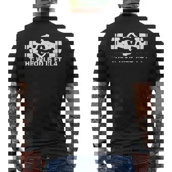 The World Is Flat、Auto Racing Motorsports メンズTシャツ バックプリント - Kawaiitshirt