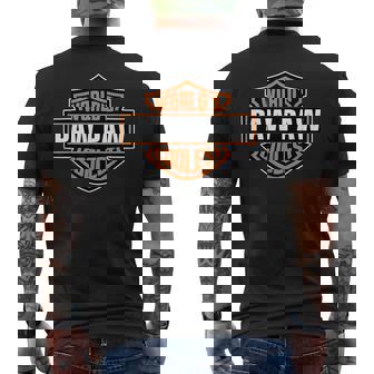 World's Coolest Paw Paw Best Dad In The World Father's Day Men's T-shirt Back Print | Mazezy