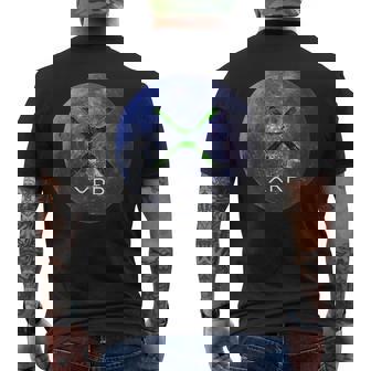 Xrp 極月 リップル 暗号通貨 デジタルコイン メンズTシャツ バックプリント - Kawaiitshirt