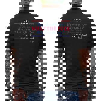 They Don't Know What They're Doing Quote Men's T-shirt Back Print | Mazezy