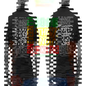 They Don't Like Us Junenth 1865 Pride Men's T-shirt Back Print | Mazezy
