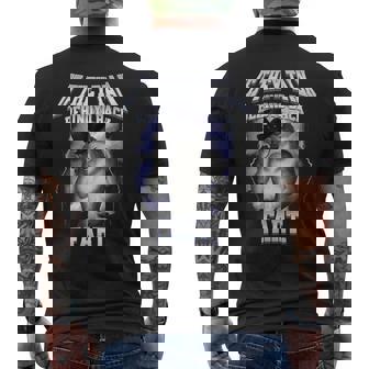 If They Talk Behind Yo Back Fart Wolf Meme Men's T-shirt Back Print - Thegiftio UK
