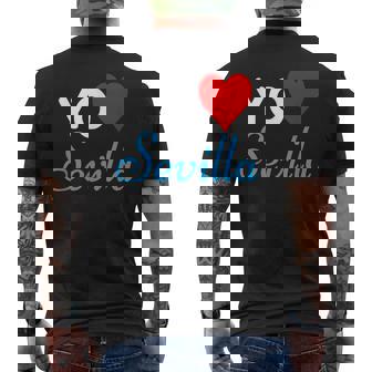 Yo Amoevilla Ciudad España Orgullo Y Recuerdos De Regalo Camiseta Hombre Estampado Espalda - Regaloses