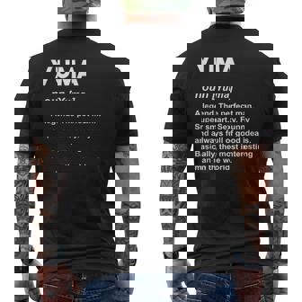 Yuma 悠真 メンズTシャツ バックプリント - Kawaiitshirt