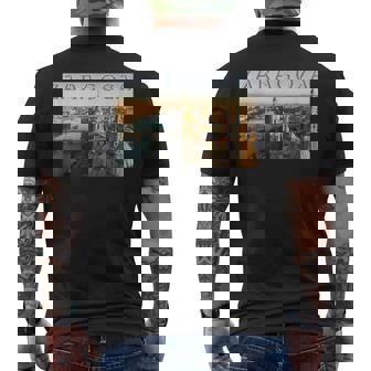 Zaragoza Espagne T-shirt imprimé au dos - Cadeauxyz