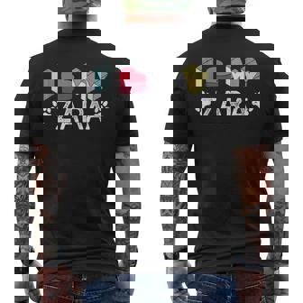 Zaraパーソナライズドドッグネームzara Pet Lover メンズTシャツ バックプリント - Kawaiitshirt