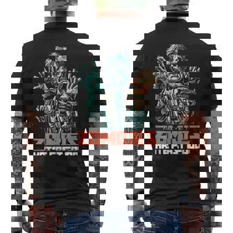 Zombies Apocalipsis Muertoiviente Zombies Camiseta Hombre Estampado Espalda - Regaloses