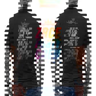 Zrce Party Crew Holiday Travel Team T-Shirt mit Rückendruck - Seseable